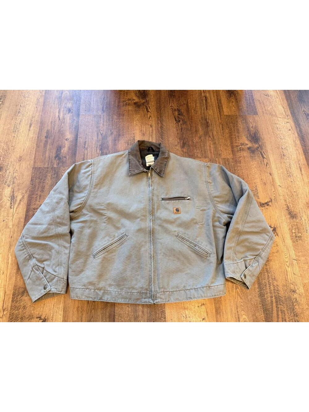 Vintage Carhartt Detroit Jacket J97 DES - Made in USA - XXL